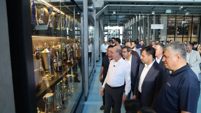 Konya Selçuklu'nun örnek yatırımlarına yerinde inceleme