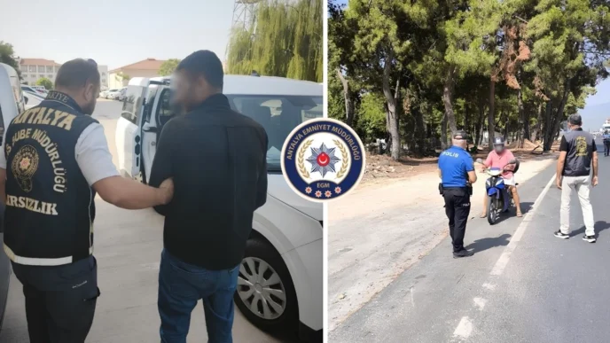 Antalya’da son bir haftada 275 kişi tutuklandı