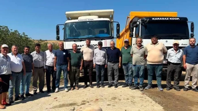 Edirne'de Altınyazı Karasaz Sulama Kooperatifi'ne güçlü takviye