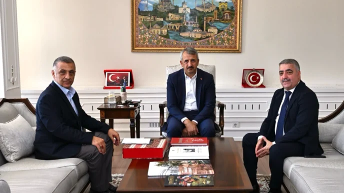 Edirne Valiliği'ne kardeşlik ziyareti