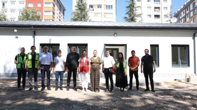 Eskişehir’de şehit yakınları ve gazilere özel sosyal tesiste sona gelindi
