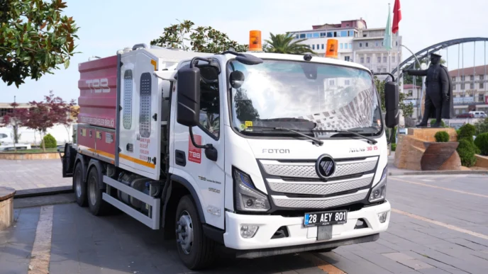 Giresun'a 9,5 milyon TL’lik yeni araç kazanımı
