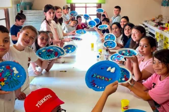 Giresun'da çocuklar hem eğlendi hem öğrendi
