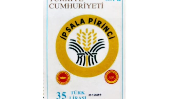 İpsala Pirinci posta pulunda