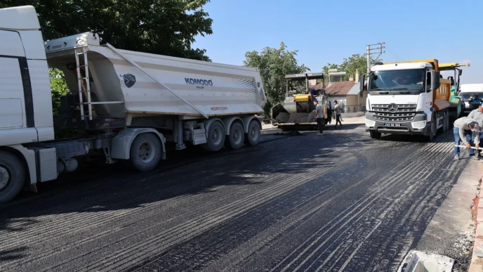 Karatay’da asfalt seferberliği