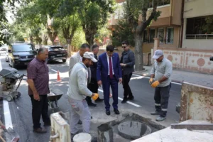 Kütahya'da Başkan Kahveci'den çalışmalara yakın mercek
