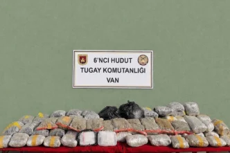 Van hudut hattında 51 kilo uyuşturucu ele geçirildi